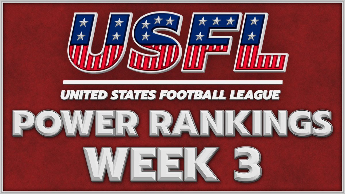 It was a WILD weekend for the USFL as the power structure was completely flipped on it's head. It's time again to rank all eight teams from worst to first!
Link: youtu.be/4XzxMktjZAQ

#USFL
#USFL2023
#GiddyUp 
#GeauxBluewWave🌊
#ALLIN 🎲
#ForPhilly💫
#LetsHunt🐾…