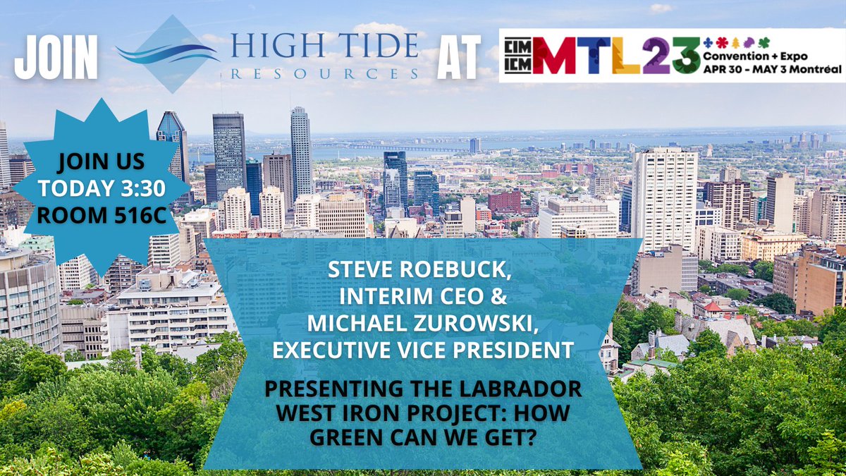 High Tide Resources tweet media