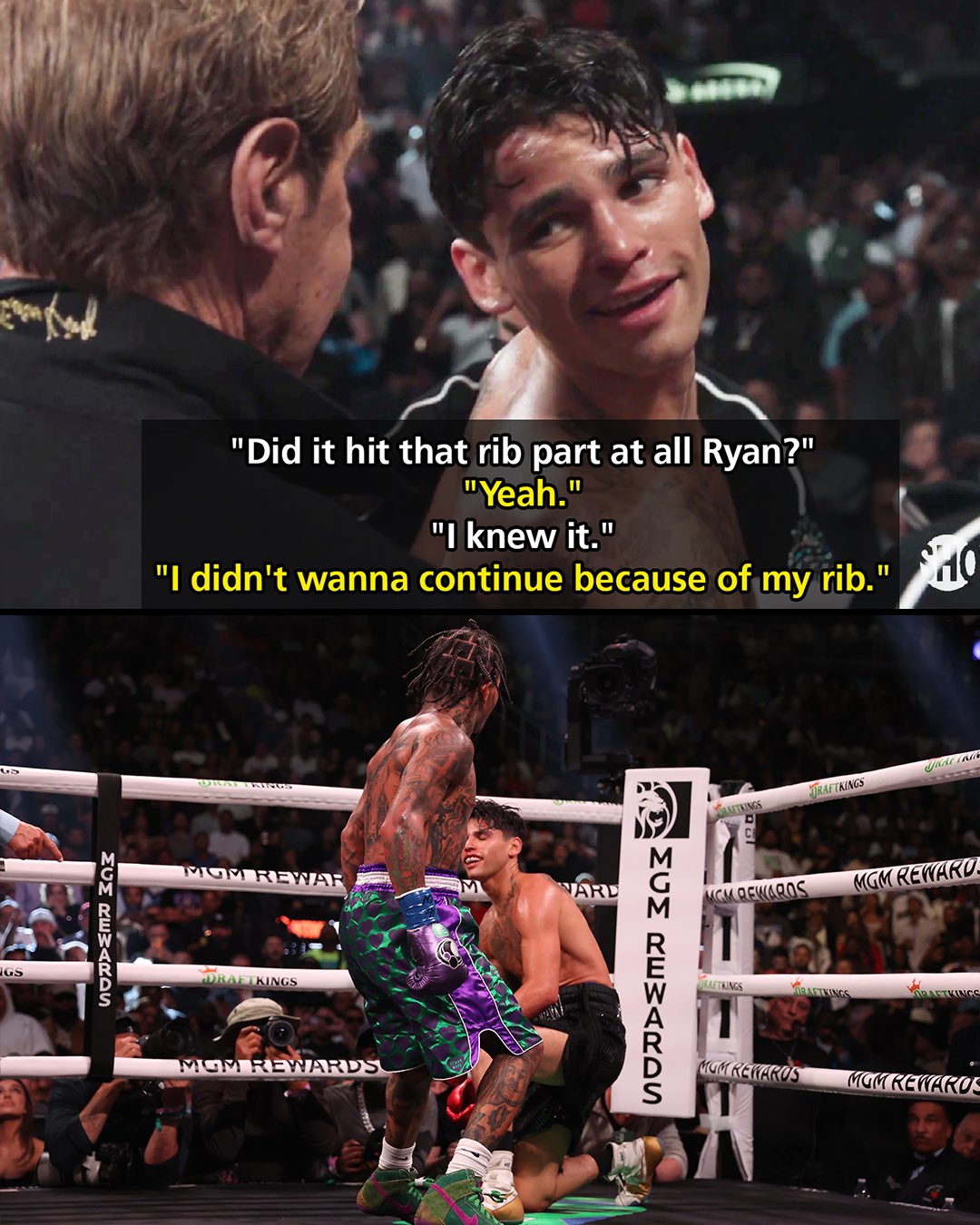 ESPN Ringside on Twitter "It appears Ryan Garcia entered the Tank