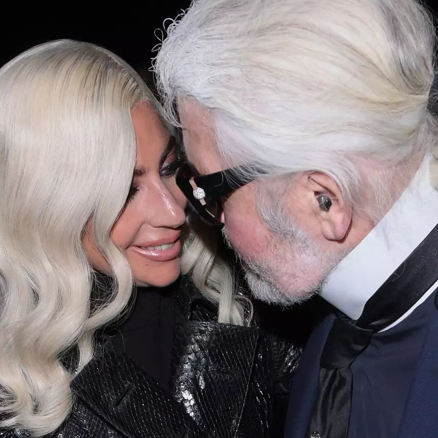A reminder Karl Lagerfeld has called Lady Gaga a world's ever-changing fashion icon