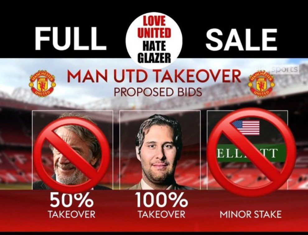 RedDevilTimes's tweet photo. IF YOU WANT @INEOS OUT, RETWEET THIS. LET THEM KNOW 

#INEOSOUT https://t.co/GNxHrrrdAI