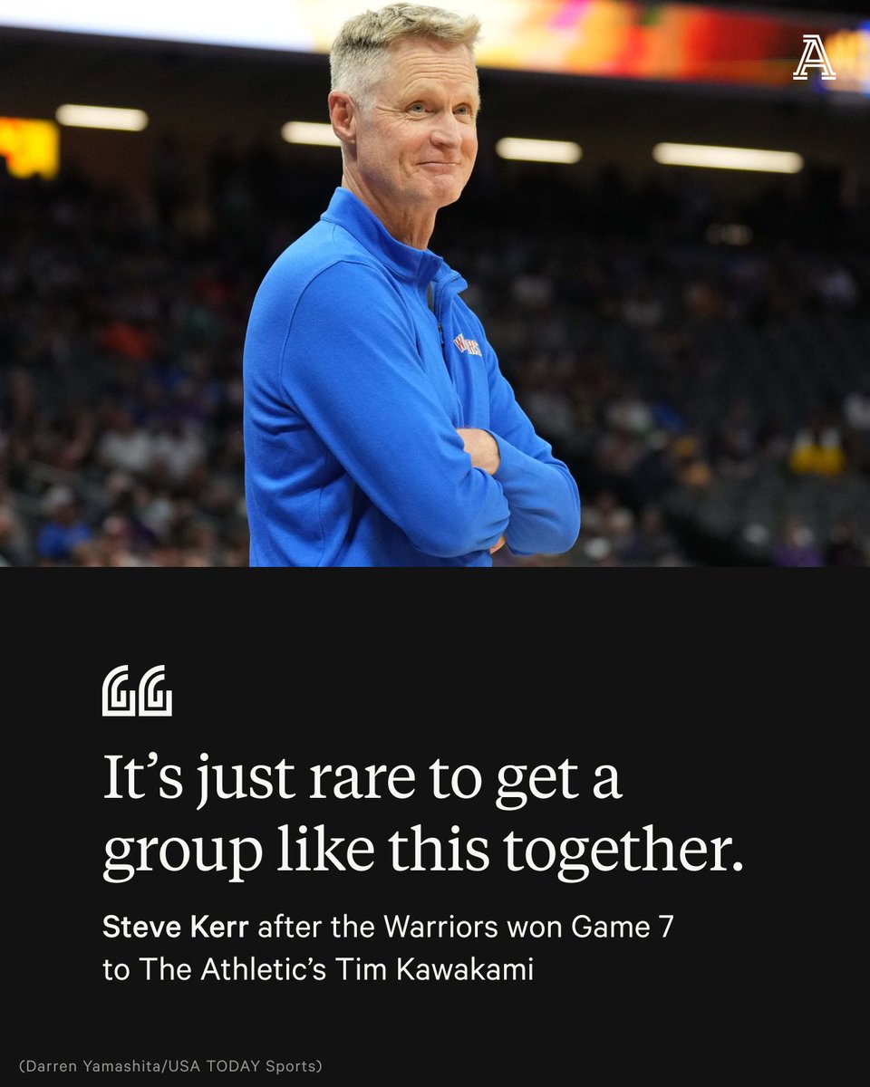 The Athletic NBA (@theathleticnba) on Twitter photo Draymond Green can become a free agent this summer. So can Bob Myers.
But you can’t break up the Warriors, <a href="/timkawakami/">Tim Kawakami</a> writes.
You can’t purposely end this anytime sooner than it absolutely has to.
theathletic.com/4475233/?sourc… Draymond Green can become a free agent this summer. So can Bob Myers.
But you can’t break up the Warriors, <a href="/timkawakami/">Tim Kawakami</a> writes.
You can’t purposely end this anytime sooner than it absolutely has to.
theathletic.com/4475233/?sourc…