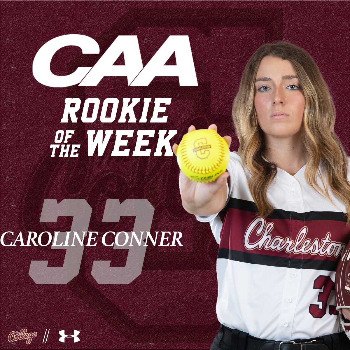 Another award for our girl Caroline 🤩

🔗 bit.ly/3AKFbR8

#TheCollege 🌴🥎