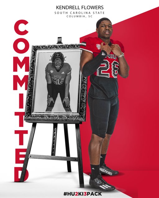 KendrellFlowers's tweet photo. Blessed &amp; ready to work ‼️See You Soon Huskie Nation #GoHuskies🐺 @NIUCoachHammock @CoachBeschorner @NIU_Football https://t.co/nzlFsL3M8j