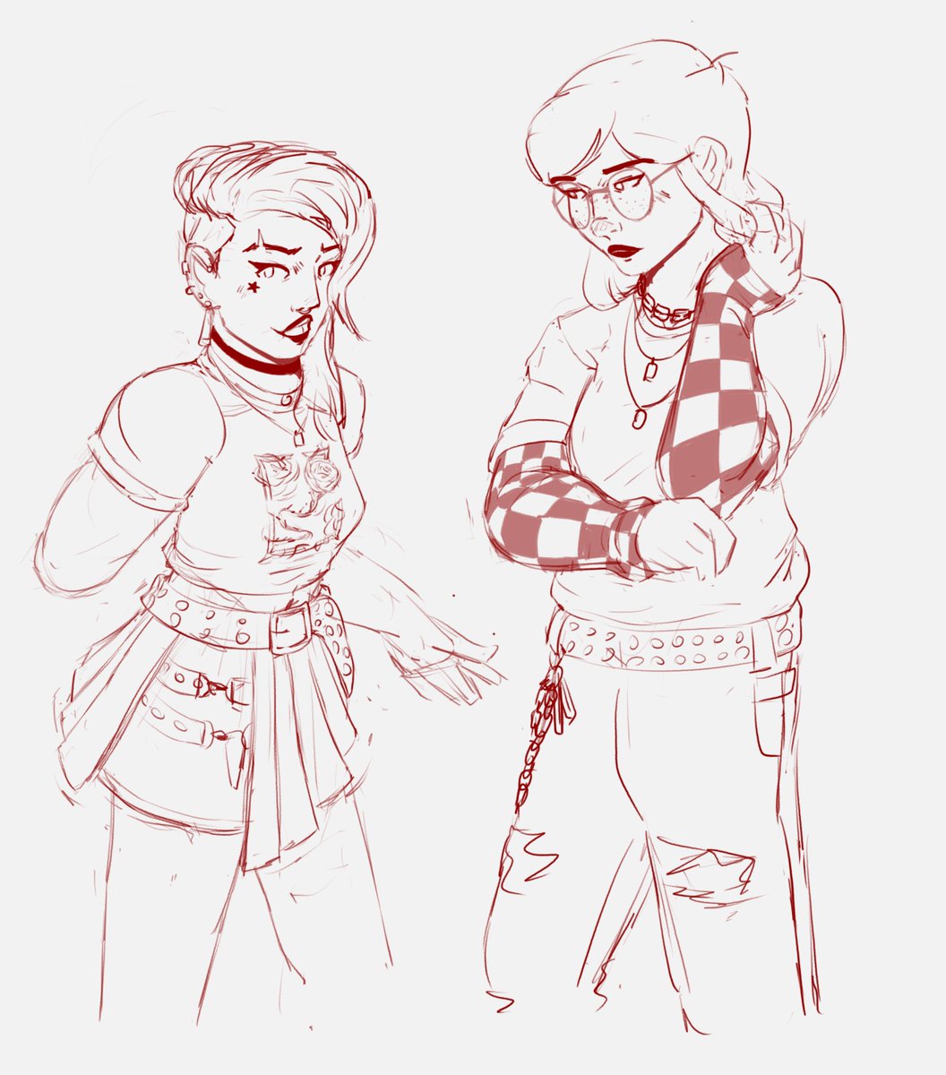 Izzymandias1's tweet image. Grunge Gals :)

#Frameshift #OC