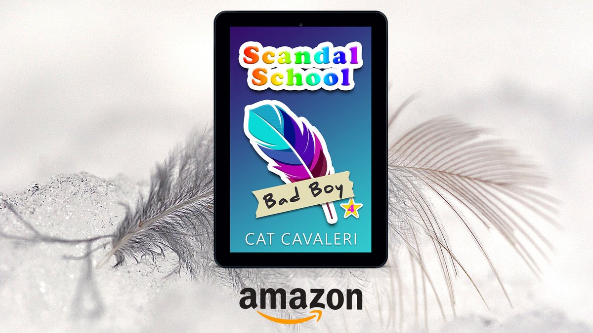 catcavaleri's tweet photo. Just 3 more days before SCANDAL SCHOOL #4: BAD BOY comes out! 📚Preorder your copy right here: https://t.co/qBwqpSpGRW https://t.co/Vjr3JZhnq9