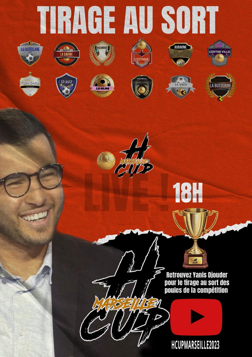 treize013's tweet image. 📺 Pour suivre le tirage au sort des groupes de la @hcupmarseille, c’est ici : youtube.com/@HCUPMarseille