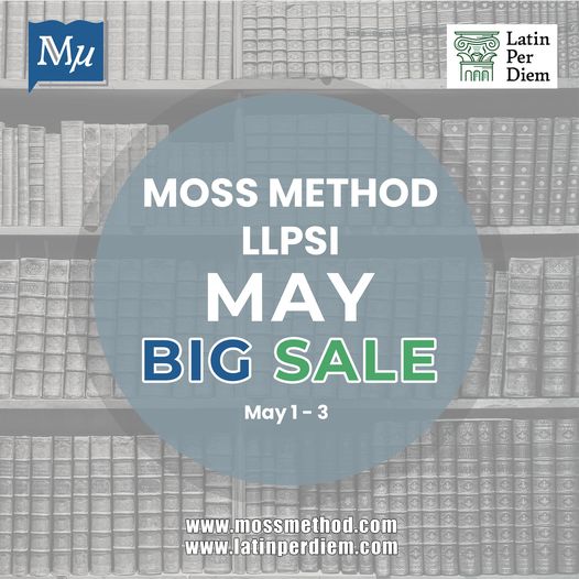 LatinPerDiem's tweet image. 20% off MossMethod for Greek
mossmethod.com/shop/
20% off of  Latin Lingua Latina Per Se Illustrata.
latinperdiem.com/shop
Hurry! Ends at 11.59pm EST 05/03/23.
Shop now before it's too late!
#learngreek
#learngreekonline #learnlatin #learnlatinonline
#onlinelessons