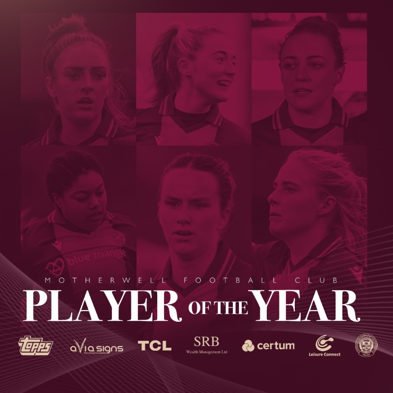 MotherwellWomen's tweet photo. Six players. One award 🏆

Voting has opened for the 2022/23 player of the year.