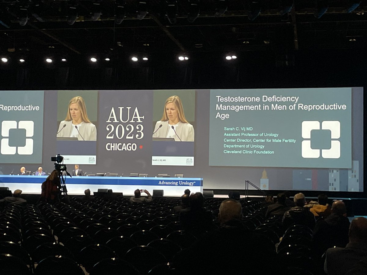 Scott Lundy MD PhD HCLD (@scottlundymdphd) on Twitter photo Monday morning plenary session - <a href="/SarahLacyC/">Sarah C Vij MD</a> gives a fantastic concise summary for treatment options in young fertile men with hypogonadism. #aua2023 <a href="/CleClinicUro/">Cleveland Clinic Urology</a> Monday morning plenary session - <a href="/SarahLacyC/">Sarah C Vij MD</a> gives a fantastic concise summary for treatment options in young fertile men with hypogonadism. #aua2023 <a href="/CleClinicUro/">Cleveland Clinic Urology</a>