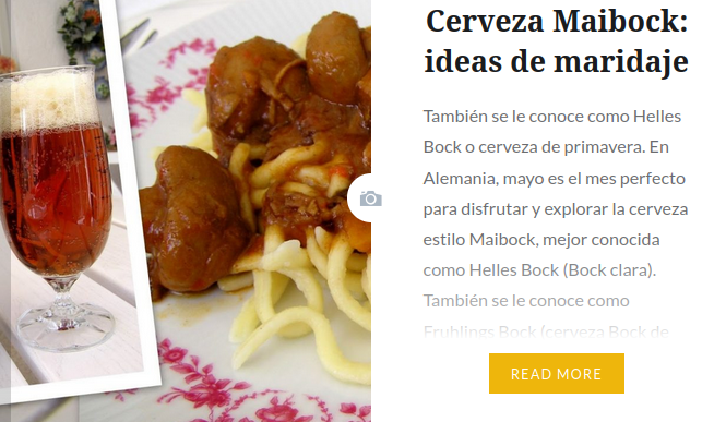 Ideas de maridaje con cerveza Maibock ;) bit.ly/3NKAwq7