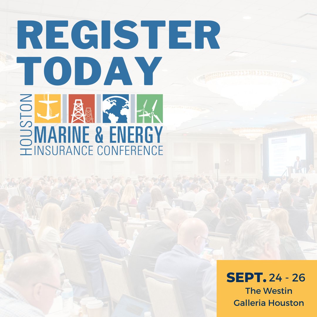 Houston Marine & Energy Insurance Conference tweet media