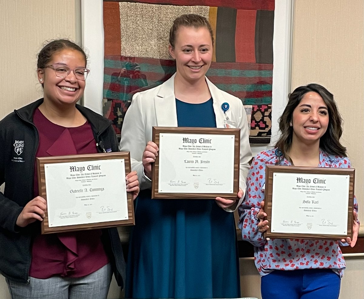 Mayo Clinic Biomedical Ethics tweet media