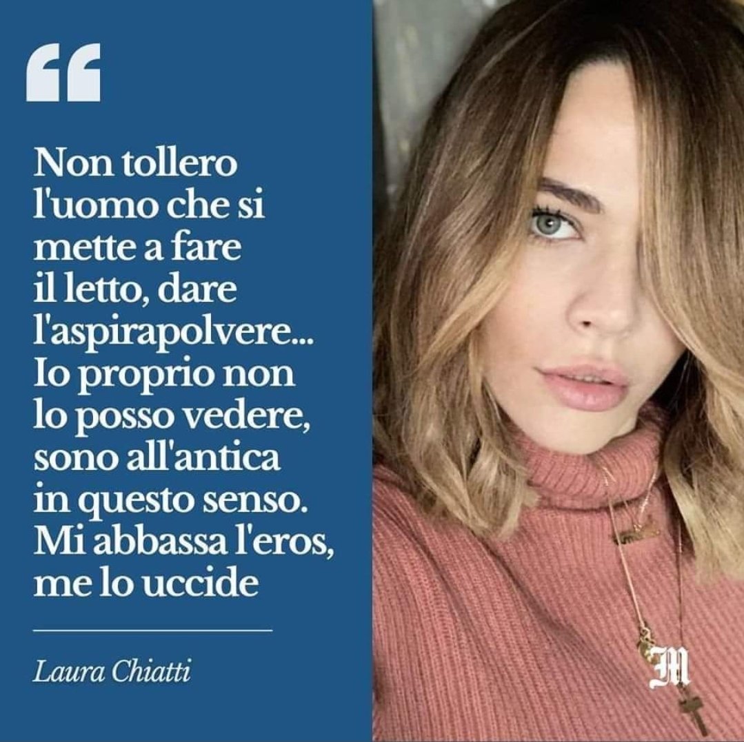 Buffylover91's tweet image. Volevo dire alla #Chiatti che con la colf e non facendo un cazzo tutto il giorno, eravamo bone pure noi.
Lavora, prendi uno stipendio da fame, spendi l'unico giorno libero a pulire casa e poi vedi se non chiedi di passare l'aspirapolvere pure al cane.