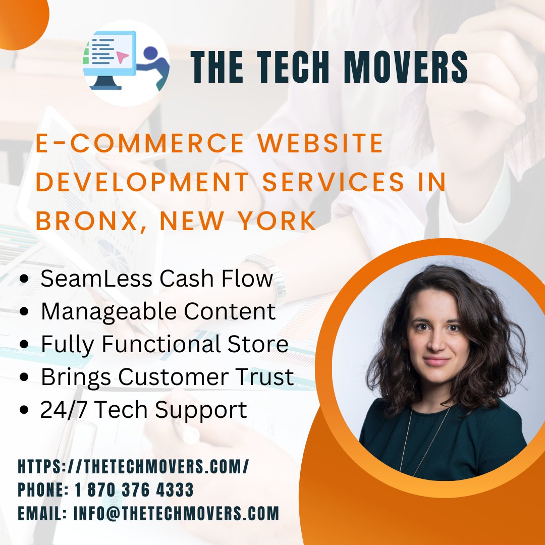 NYCTraductor's tweet image. E-Commerce Development Services in Bronx, NY 
#virtualassistant2u #websitedesignerinlagos #WebsiteDesigningCompany #WEBSITEDESIGNS Phone: 1 870 376 4333 Website: thetechmovers.com GMB: tinyurl.com/thetechmovers Address: 6185 West Rd. Suite 51, Mount Pleasant Arkansas 72561