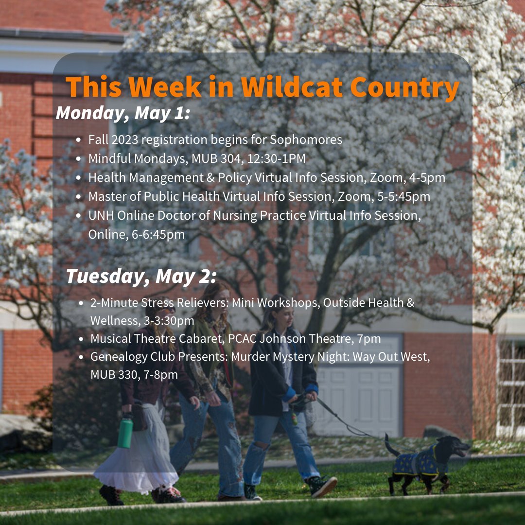 UNH Students tweet media