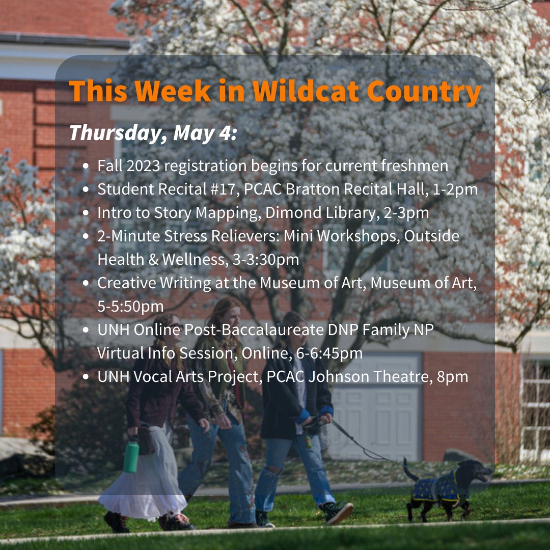 UNH Students tweet media