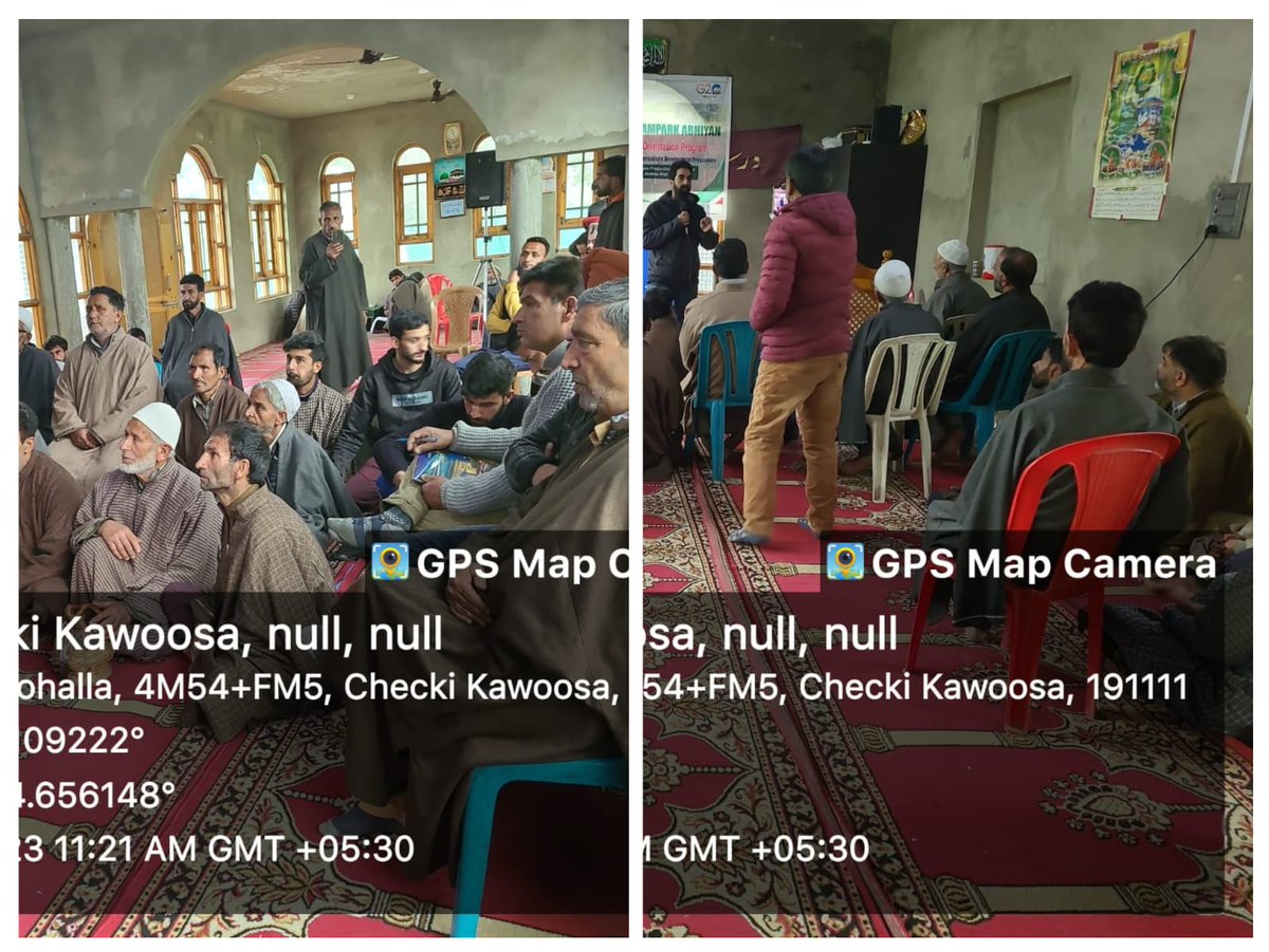 ChiefBudgam's tweet photo. Sharing some glimpses of today's #KISAN_SAMPARK_ABHIYAN program. The #KISAN_SAMPARK_ABHIYAN is a great initiative to educate farmers and other stakeholders about the latest technologies, best practices, and government schemes related to agriculture and allied sectors. https://t.co/16tWjIczvZ