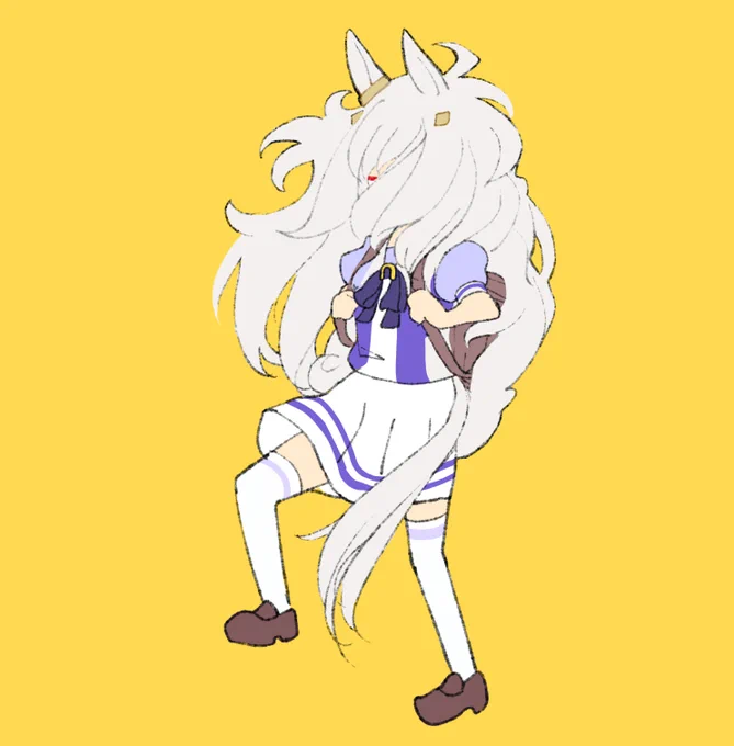 外出た瞬間 #ウマ娘 #ビワハヤヒデ #ウマ娘プリティダービー