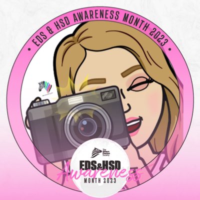May is Ehlers-Danlos Syndromes & Hypermobility Spectrum Disorders Awareness Month! Let's raise awareness and change lives around the world! 

#TogetherWeDazzle #EhlersDanlosSyndrome #EDS #EDSAwareness #Zebra #Dazzle  #ChronicPain #ChronicIllness #StrongerTogether
#NewProfilePic