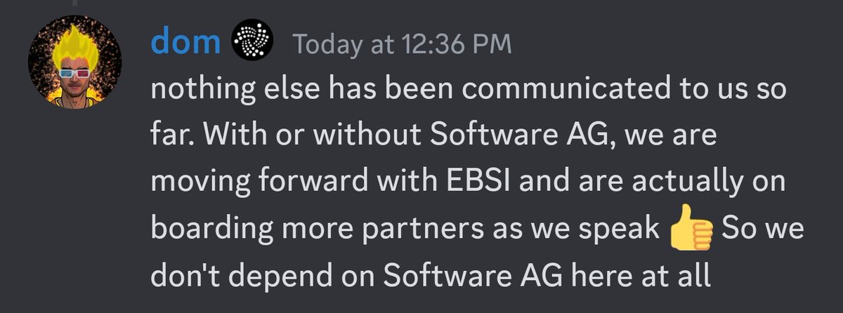 moonbaklava's tweet image. 🟥BREAKING THREAD 😱🧵

1. Bid WAR 🥊💥

#SoftwareAG, a German company closely working with #IOTA &amp;amp; #EBSI, is about to get sold!

Silver Lake wants to buy 50%+ of it&apos;s share, but other hedge funds crave a slice too!  

What does it mean for #IOTA? 
...