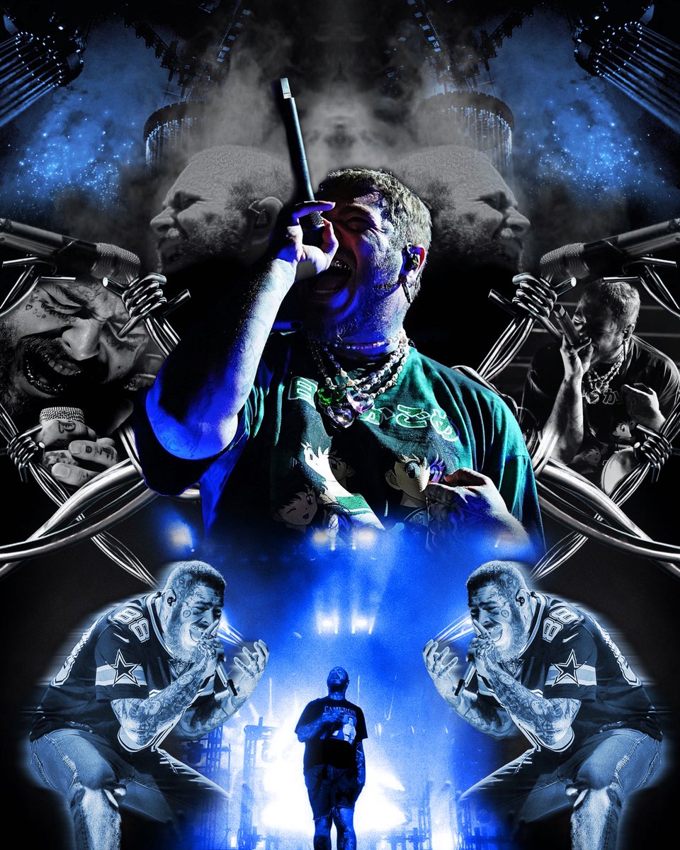 214Mejix's tweet photo. Post Malone edit made by me ! 🗡 all pictures captured by @adamdegross87 #PostMalone #posty #postylive #postmalonelive #digitalart #DigitalArtist #concert #Hollywoodsbleeding https://t.co/oztJQJnCEK