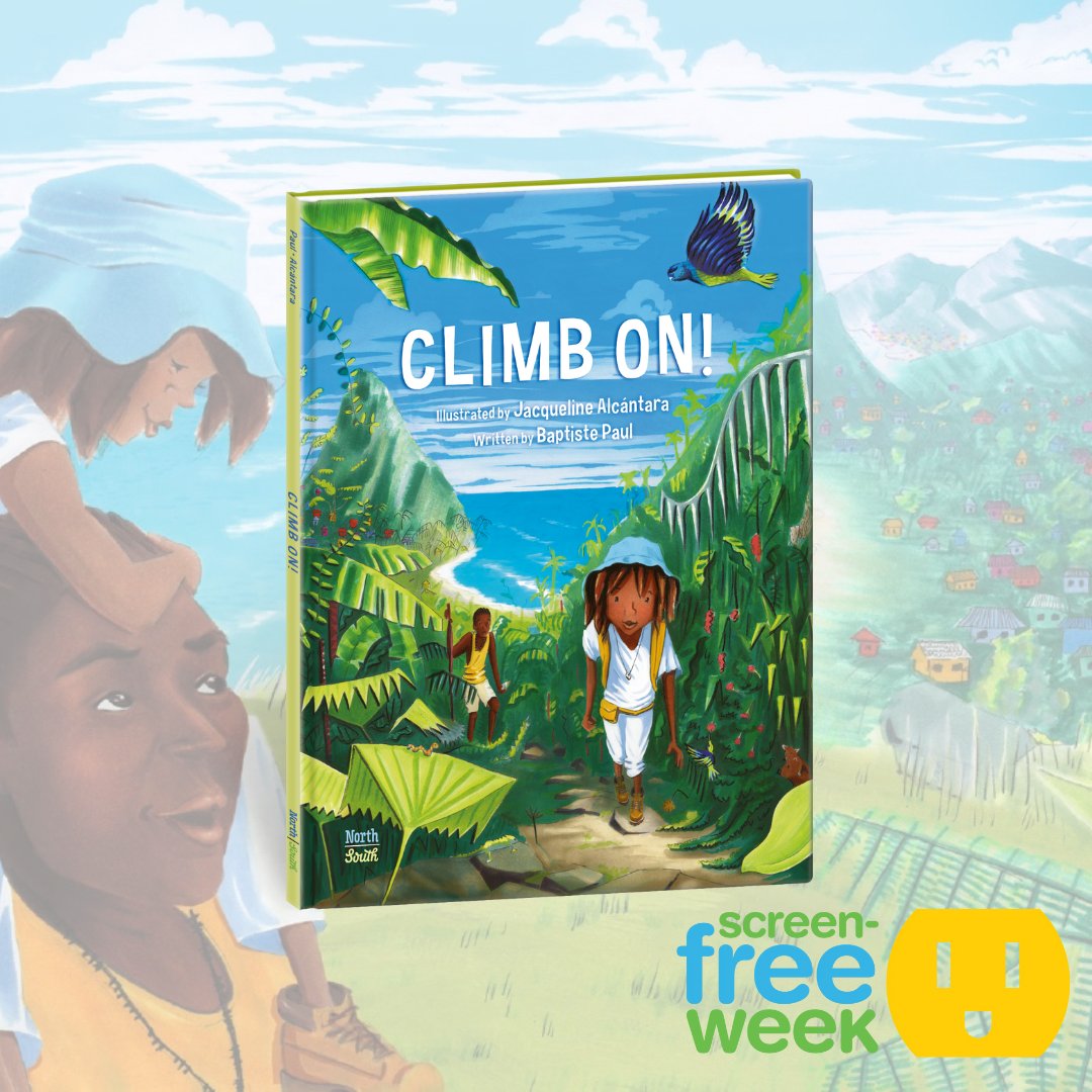 Check out this great list of books for #screenfreeweek featuring our very own CLIMB ON!
