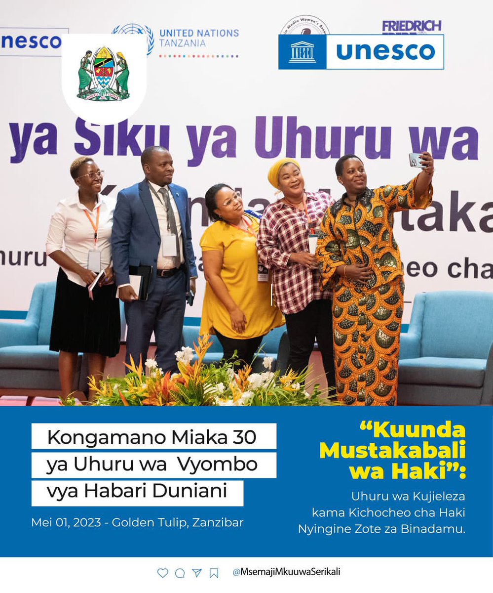 At @Wpfd_Tanzania in #Zanzibar, I discussed at length the link between Media and SDGs; alongside @MsigwaGerson 🇹🇿 Chief Government Spokesperson, @MeMarygoreth Senior Producer @bbcmediaaction, Geah Habib #Clouds; with Nafisa @UnitedNationsTZ as our Moderator. Thanks @unescodar.