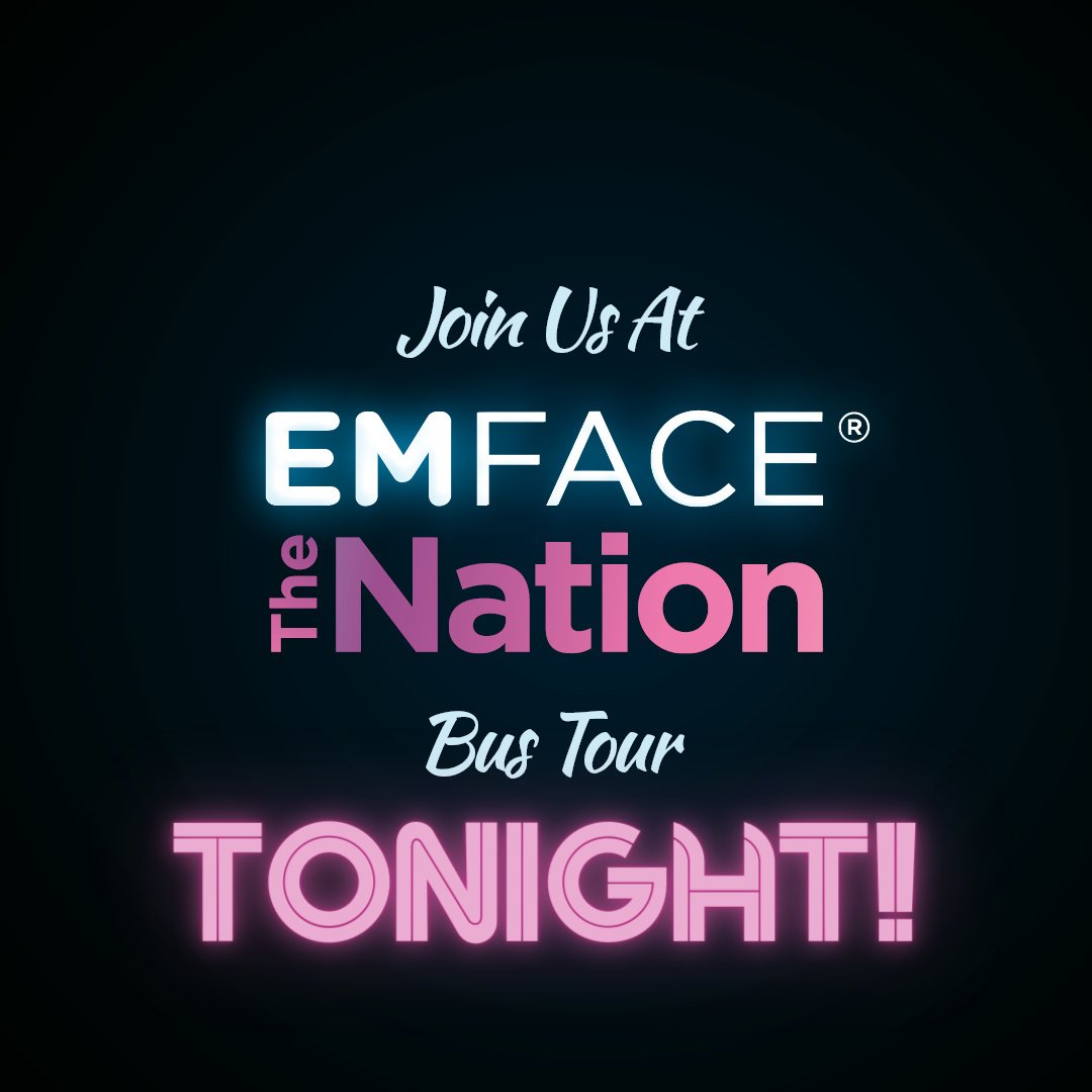 We can't wait to see you! It's not too late to get in your RSVP to make sure we save you a spot for FREE demos on EMFACE, Emsculpt NEO, and Emsella!

Give us a call at 520-783-7184 to RSVP.

#emface #emfacethenation #emfacebustour #emsella #emsculptneo #arizonamedspa