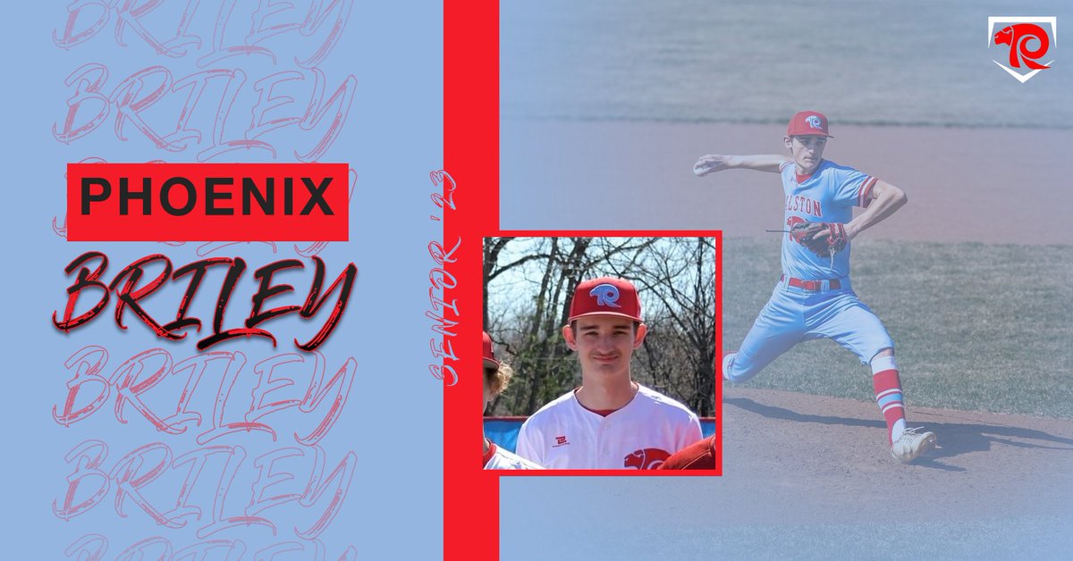 Our next senior is pitcher, #8 Phoenix Briley!! <a href="/phoenix_briley/">Phoenix Briley</a> is a one year letter winner at RHS. His favorite memory is celebrating after a win in the Crete tournament. 

Congrats Phoenix!!
#RalstonBoys #ThankYouSeniors