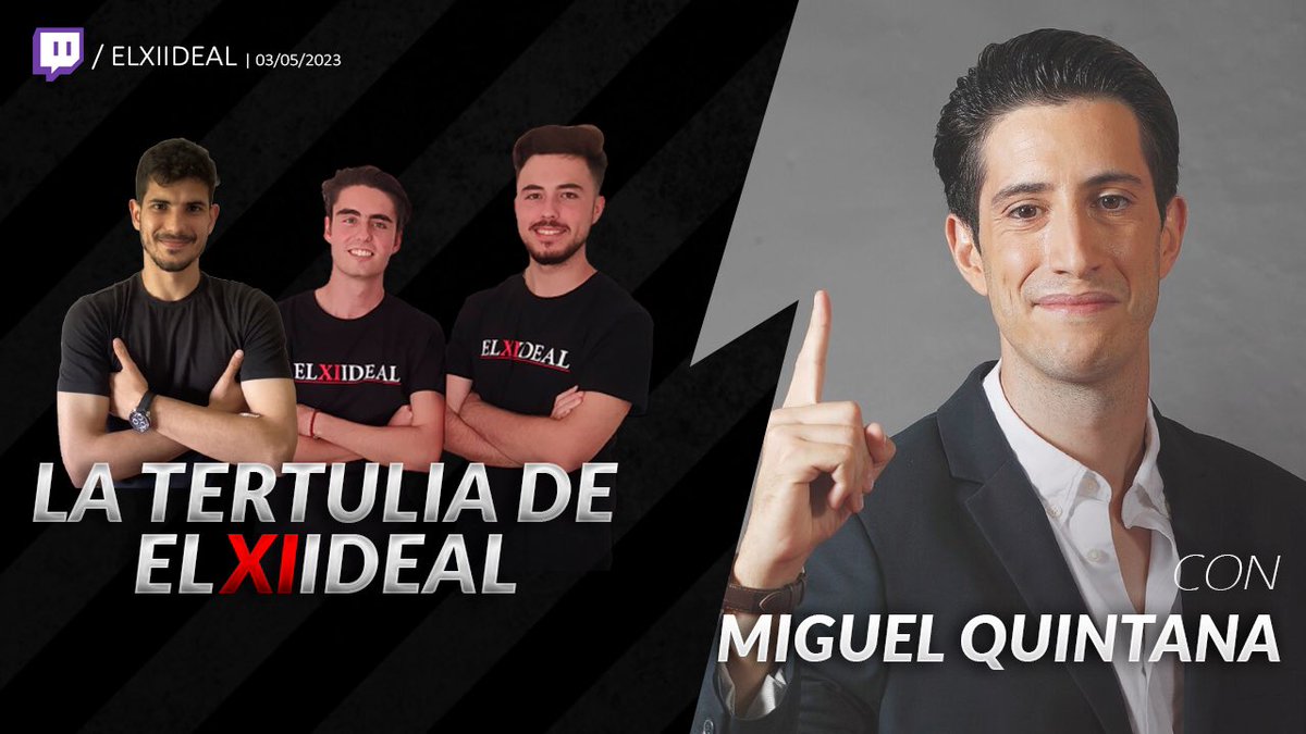 elxi_ideal's tweet photo. 🔝 Este miércoles nos visita @migquintana en nuestro canal de @TwitchES para repasar toda la actualidad de LaLiga.

⌚ A partir de las 1️⃣2️⃣:0️⃣0️⃣, en nuestro canal de @TwitchES

🎙️ @guillebermejo19, @JMCMerino6 &amp; @Braisga5.

😉 ¡Os esperamos!

👉 https://t.co/jtbo9ZPv1L https://t.co/Qcn9n57Orf