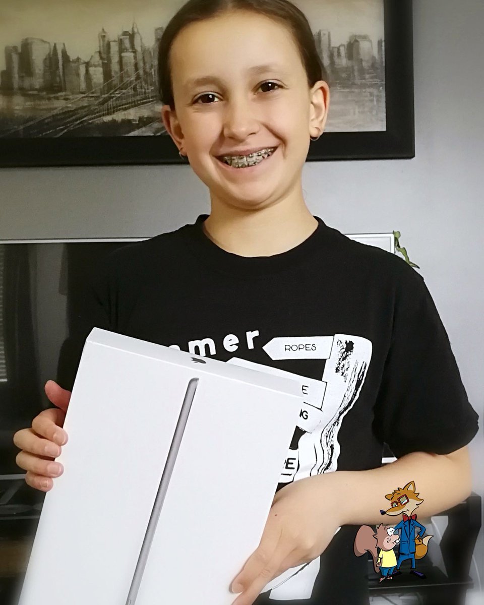 🎉 Congratulations to Kinley from <a href="/HolySpiritOCSB/">Holy Spirit School</a>, winner of our Smart as a Fox winter contest! Her electrical safety knowledge has earned her a brand new iPad 🤩 

Our spring contest is now open for all the bright young minds in K through Gr. 8 👉bddy.me/428te3P