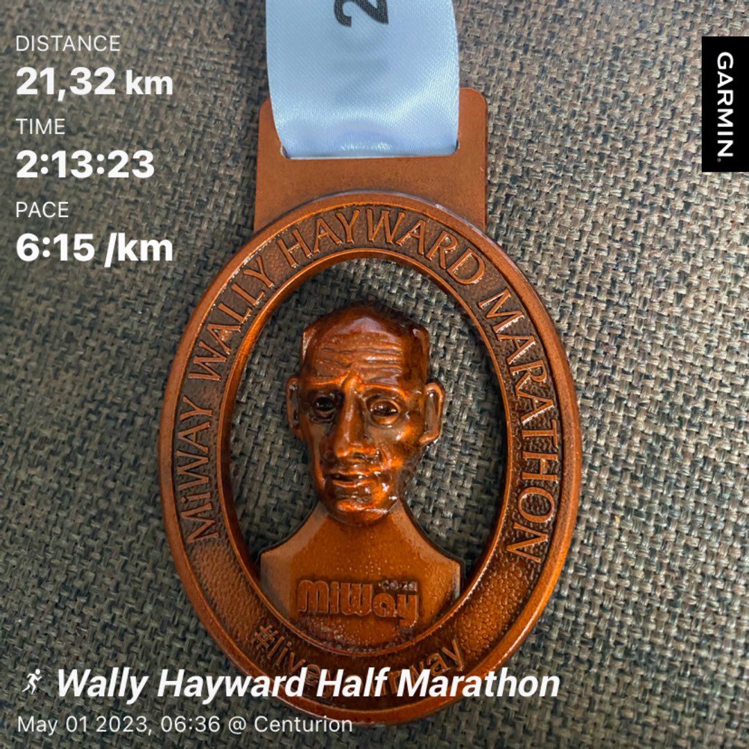 Wally Hayward Half Marathon… One of my favourite 🤌🏾