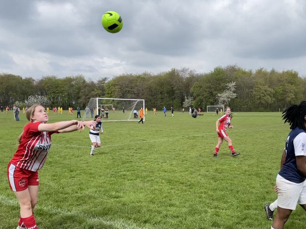 CobrasGirlsFC's tweet photo. Great game at home against Bournville this weekend. The girls fought hard &amp; worked great together as a team. Some great passes were made &amp; a great corner led to one of the goals. Well done girls.
FT 4-2 win. 
Scorers - Ruby B: 3, Elinor 1 https://t.co/FutkxCknKD