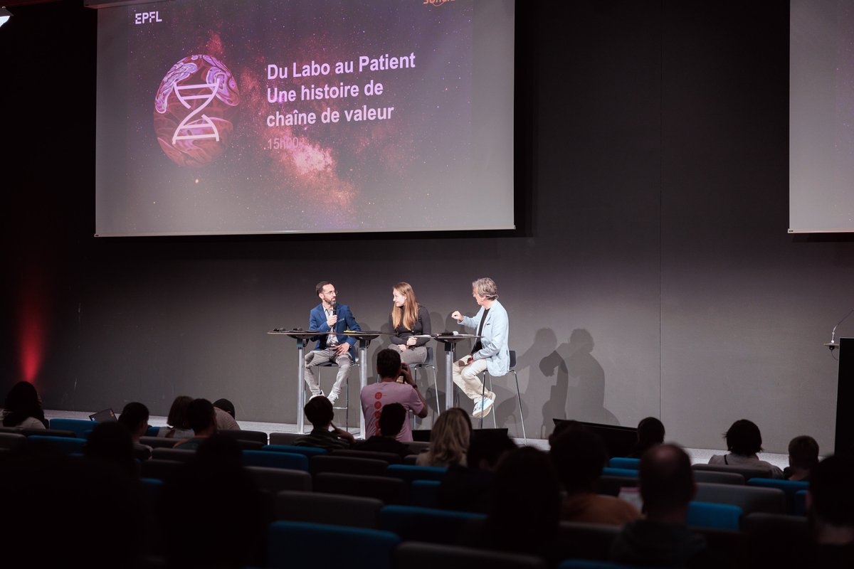 MindMazeTx's tweet image. This past week, we had the honor of being invited to speak at an open-house event for @EPFL - the place where MindMaze itself began.

Thank you again for letting us share our mission with so many enthusiastic, promising students. bit.ly/3Huqc1r