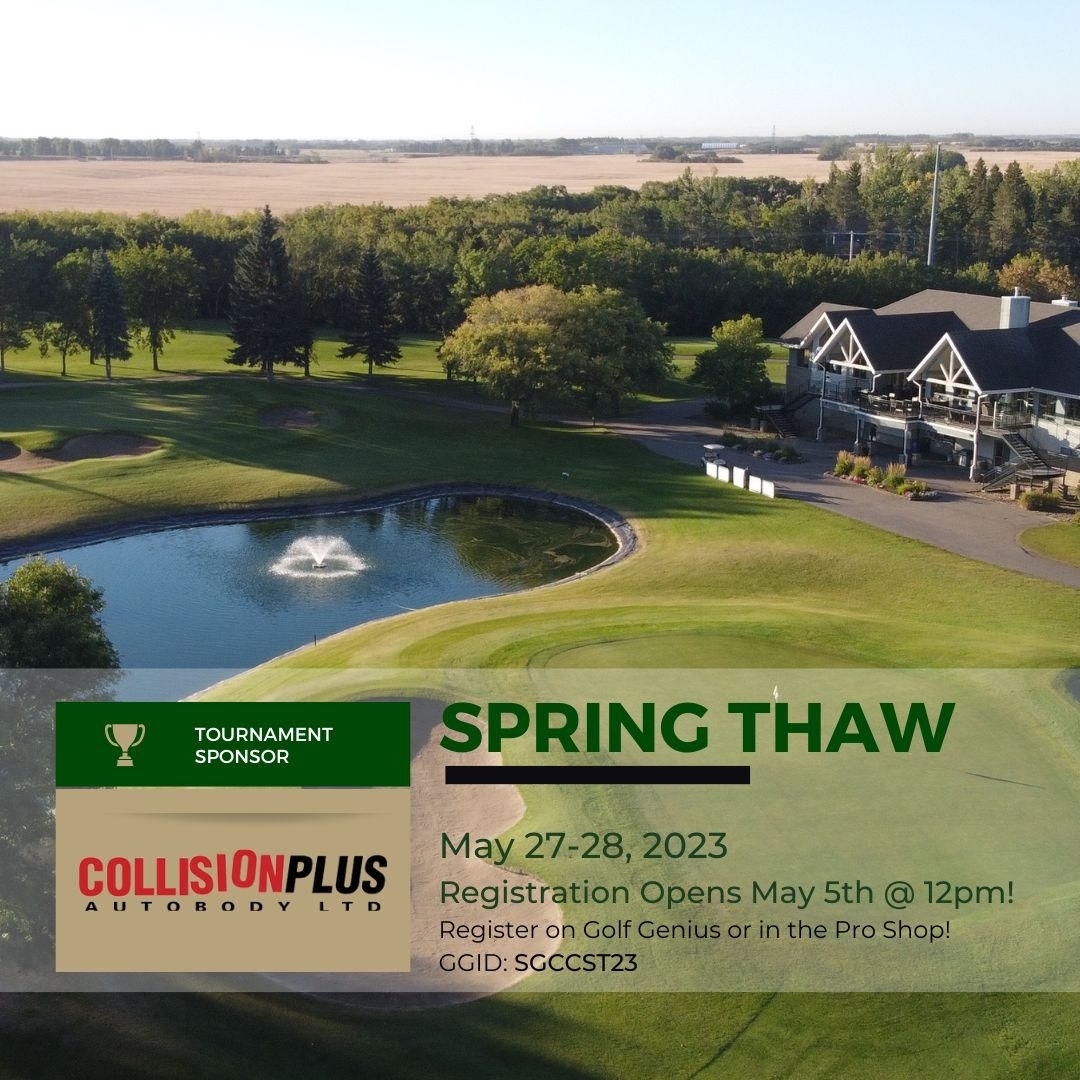 Spring Thaw 2023 

Registration opens Friday! Don't miss out!

⛳️