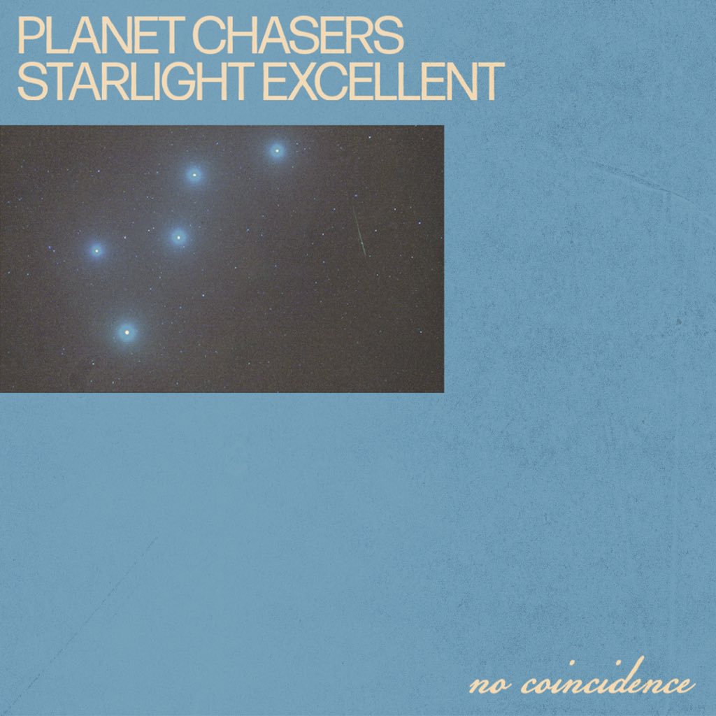 NoCoincidenceNY's tweet photo. “Planet Chasers Starlight Excellent” 
New song by No Coincidence out May 26th 

Artwork by @Okeylinaa 

Spotify Pre-Save link in our bio

Fun starts here, thank you for listening 🔆 https://t.co/Og8lvrbCLP