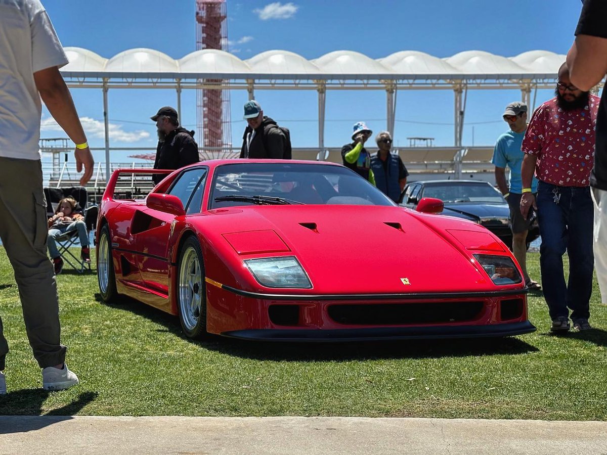 What song from the 80's are you listening to ripping down the road in this F40? Lets us hear it! ⬇️ #radwood #ferrari #f40