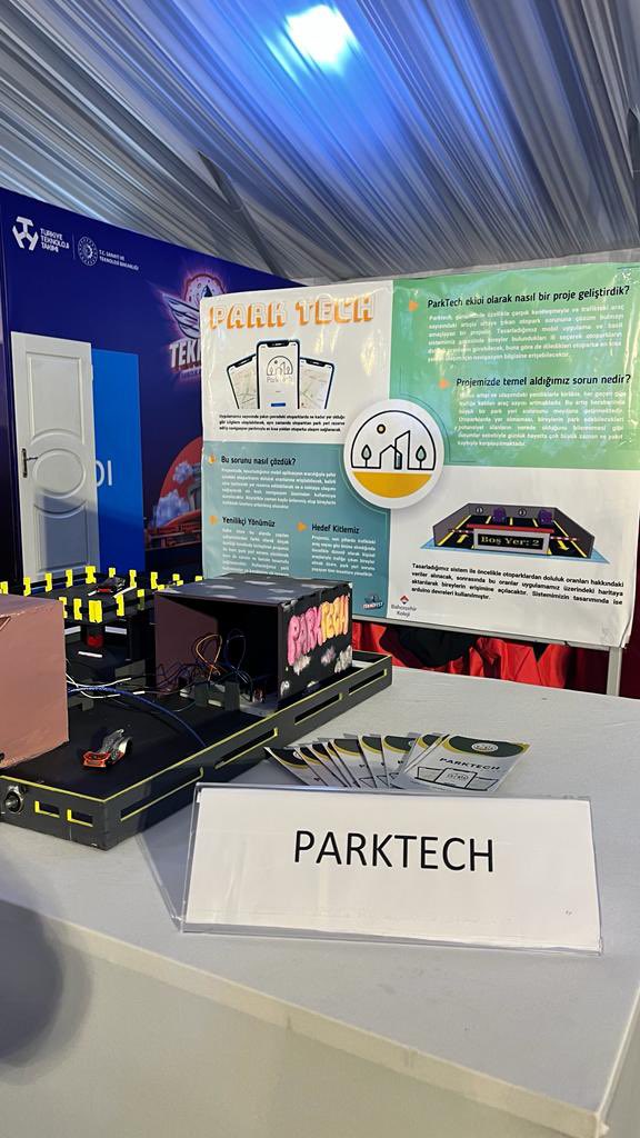 Teknofest Havacılık ve Uzay Teknolojileri Yarışması #Teknofest2023 Akıllı Ulaşım Sistemleri Yarışmasında finalist olan Parktech ekibine başarılar diliyoruz. 
<a href="/fatlihann/">Fırat atlıhan</a> @dagozlem <a href="/ozgeeasln/">Özge ASLAN</a> <a href="/pekgoz_harun/">Harun PEKGÖZ</a> 

#bkmanisalise 
#bkmanisafentek
#bahçesehirkoleji