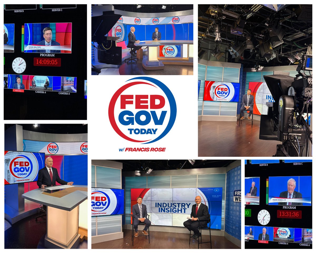 Have you watched the inaugural @FedGovToday Gov Today show? @FRoseDC discusses trends, industry news, and more with Steve Walters, VP, Federal at @ServiceNow and other industry experts. Tune into Fed Gov Today every Sunday morning at 10:30a on ABC 7: carah.io/fgt_sunday