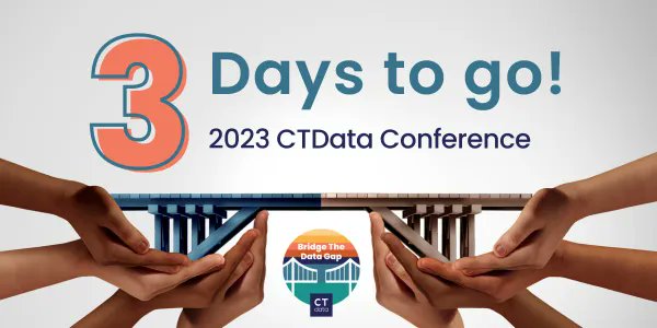 CTOpenData's tweet image. Wait, today is May 1st❗  Do you know what that means❓  We&apos;re only THREE days away from the #CTDataConf!🎉  As we countdown to the big day, head to the conference hub to learn more about this year&apos;s keynote speaker, sessions, and more! Learn more here! buff.ly/3KnSuuZ
