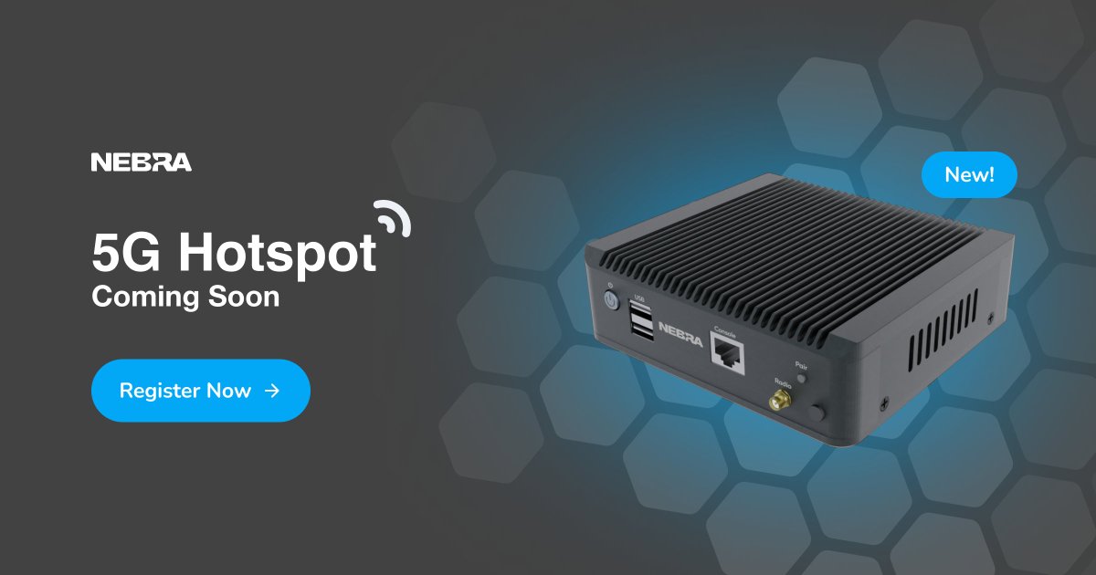 NebraLtd's tweet photo. 📷 Nebra 5G Hotspot coming soon! Register now to be in with a chance of receiving one of the first ones and to receive updates on development progress📷 - https://t.co/2YVEifQyGH #Helium #5G #Nebra https://t.co/g1xTAOFje7