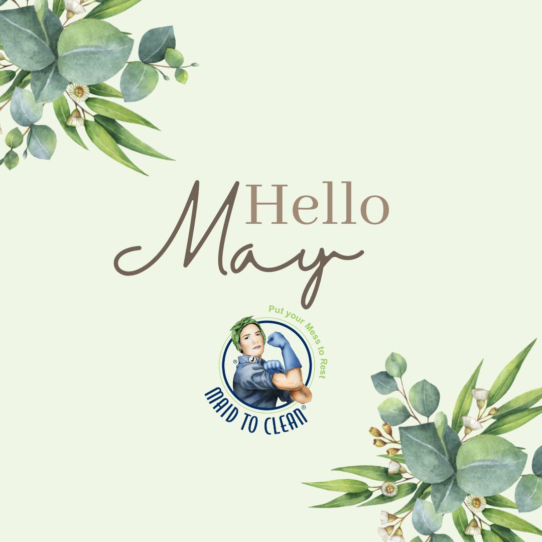 Maid_to_Clean's tweet photo. Welcome May and warmer weather!๐ท๐ท Rid your house of all that pollen and book a cleaning service today!
#homecleaningservice #maidtoclean #housekeeping #housecleaning #housecleaners #cleaners #maidservicedc #alexandria #arlingtonva #greencleaning #cleaningservicedc #washingtond https://t.co/LthQqdSEzl