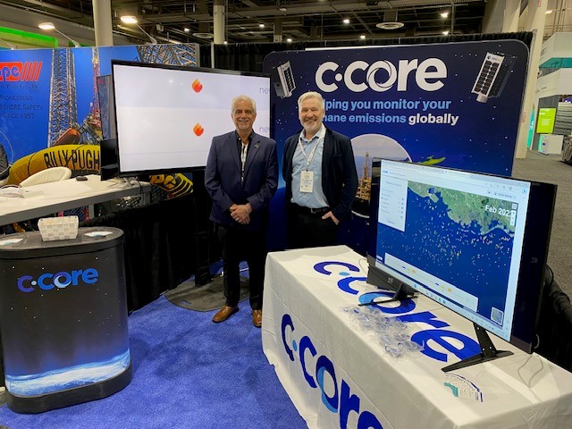 ccore1975's tweet photo. We're here for day 1 the Offshore Technology Conference in Houston, Texas! Stop by booth 3610 and chat with Paul and Chris on our innovative approach to offshore methane emissions monitoring. 

We'll be here until Thursday! https://t.co/M6JXXgTHtX