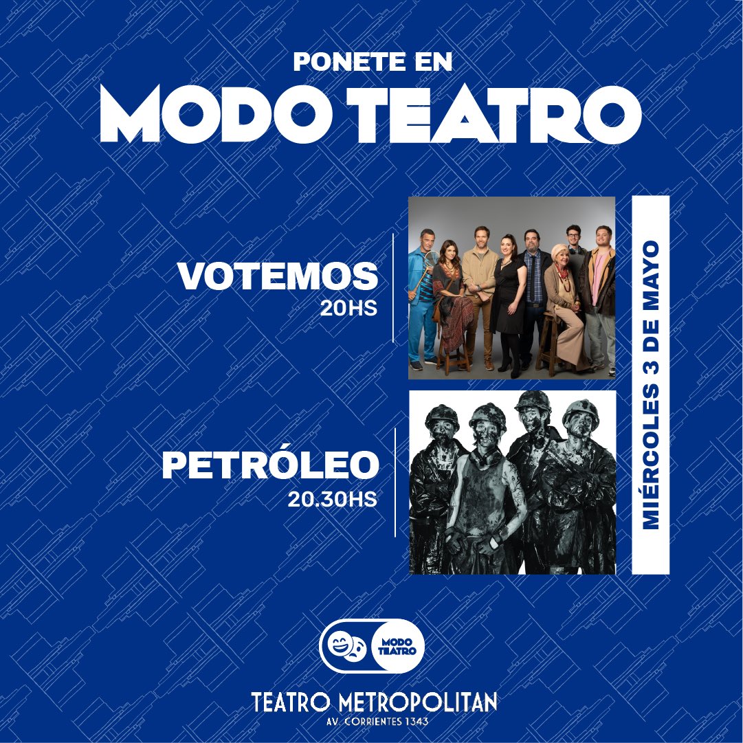 Teatro Metropolitan tweet media