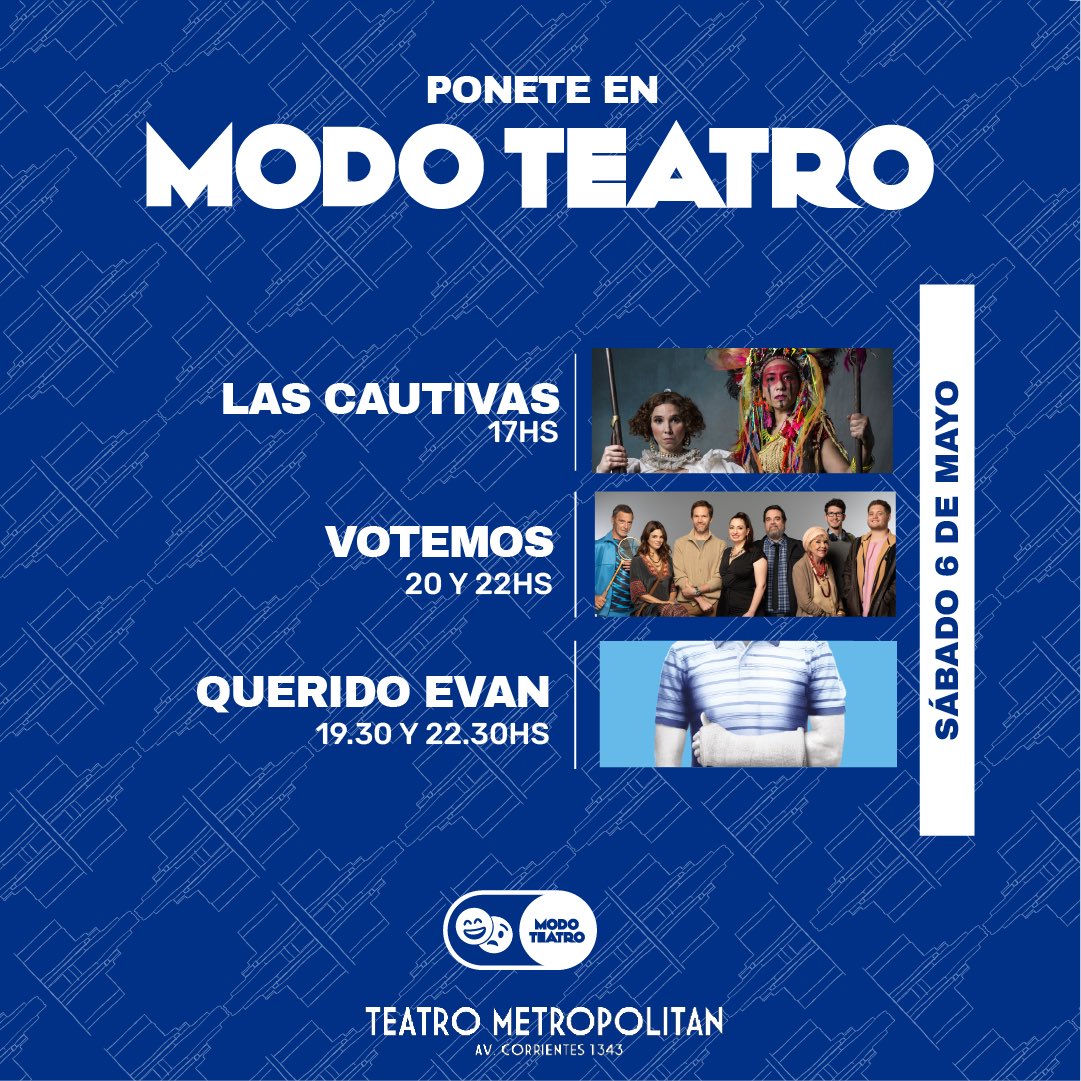 Teatro Metropolitan tweet media