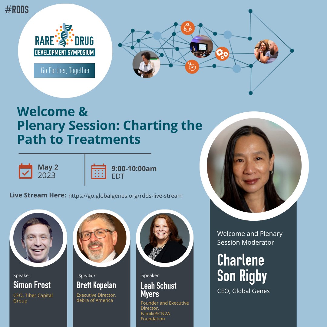 GlobalGenes's tweet photo. The first day of #RDDS is here, and we're all set for an action-packed day! Don't miss out on our live stream:
https://t.co/A7GByjInOw
#RareDrugDevelopment
@TIBER_capital @debraOfAmerica @FamilieSCN2A @ODC_UPenn @BostonChildrens @bcmhouston @kabukisyndrome @TevardB @creyonbio https://t.co/T2dICwsZW8