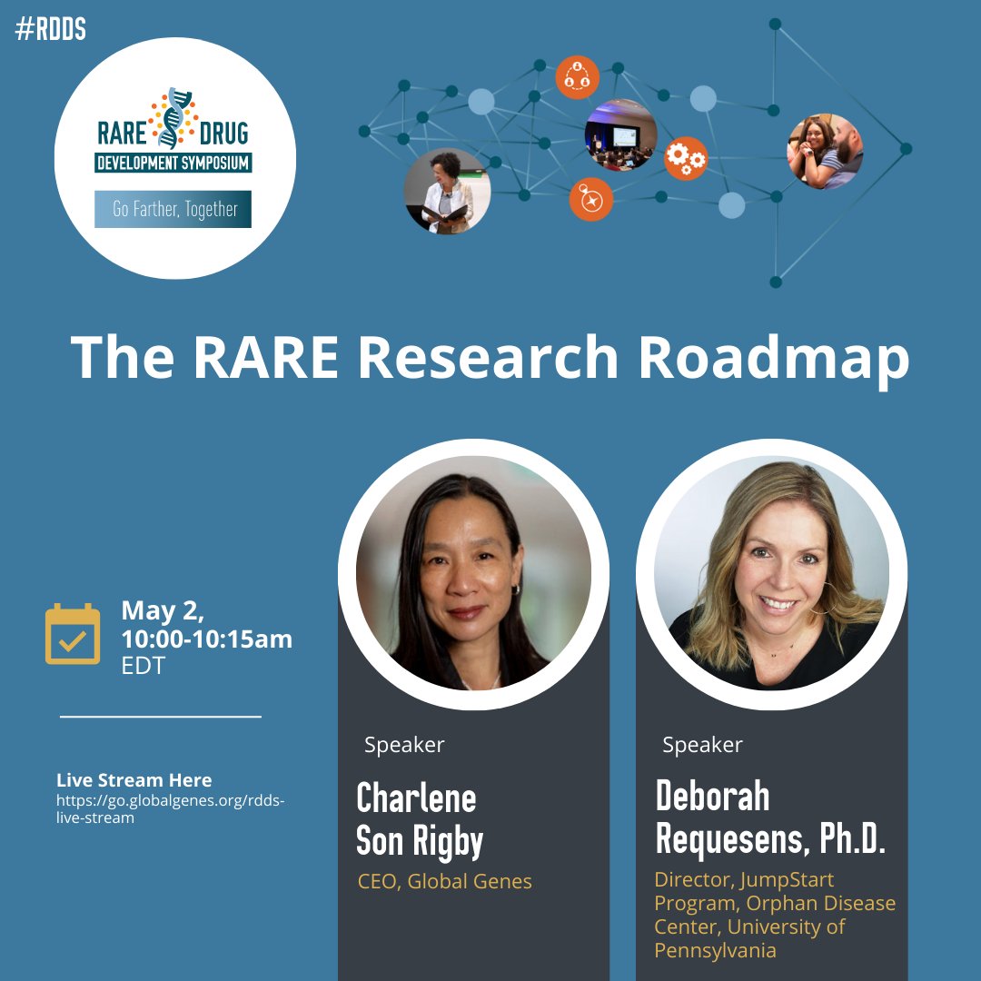 GlobalGenes's tweet photo. The first day of #RDDS is here, and we're all set for an action-packed day! Don't miss out on our live stream:
https://t.co/A7GByjInOw
#RareDrugDevelopment
@TIBER_capital @debraOfAmerica @FamilieSCN2A @ODC_UPenn @BostonChildrens @bcmhouston @kabukisyndrome @TevardB @creyonbio https://t.co/T2dICwsZW8