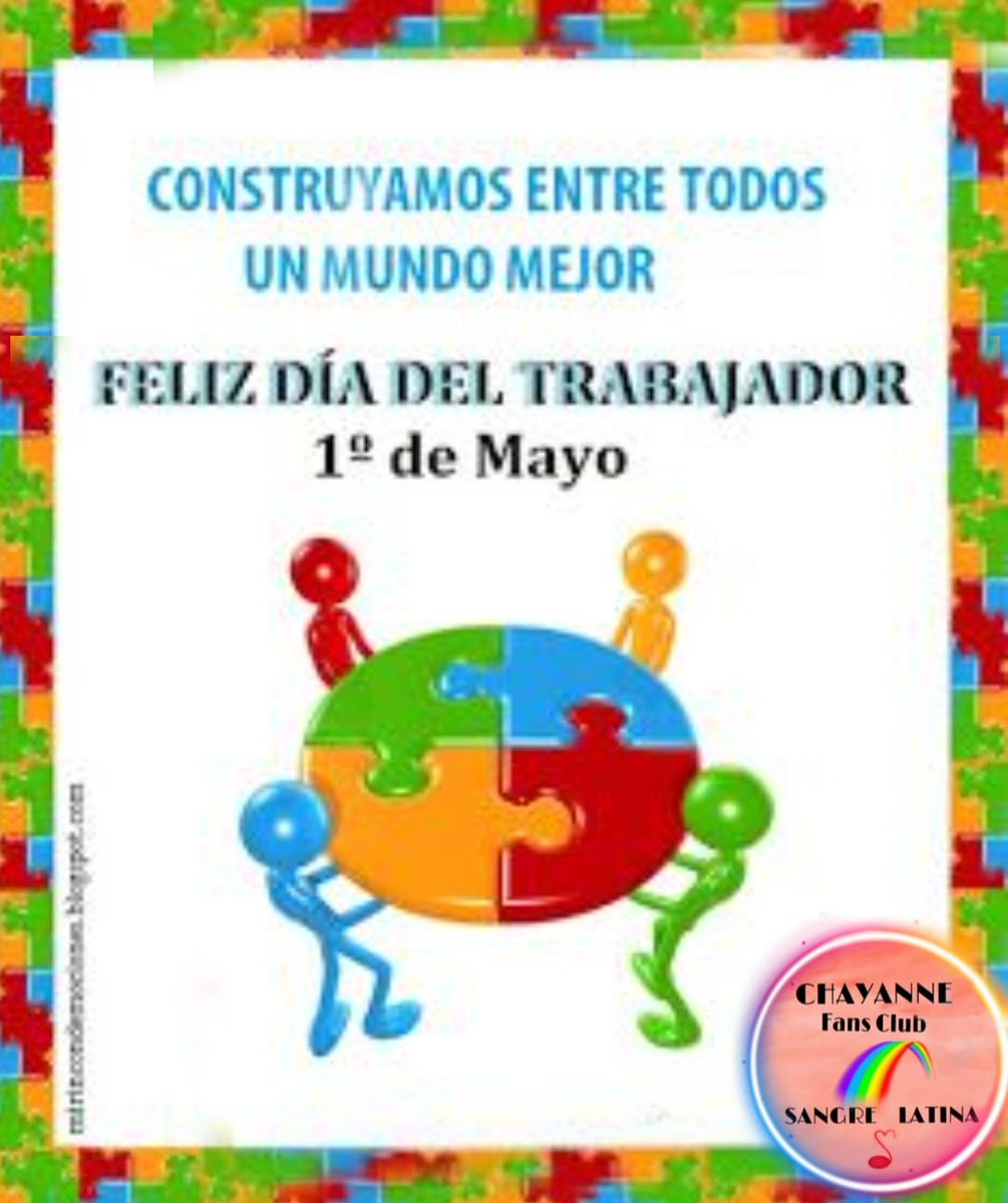 Simplemente__Fc's tweet photo. Feliz Día del Trabajo!  Hoy más que nunca !!. ♥️

#chayannesangrelatinafc🌈🌈❤️🇦🇷 
#sociasactivas 
#trabajo #felizdiadeltrabajador 
#chayanne #chayanneras 
@CHAYANNEMUSIC @sonymusiclatin @SonyMusicArg @6pasos
@chayannesangrelatina https://t.co/s6xZcTXZgv