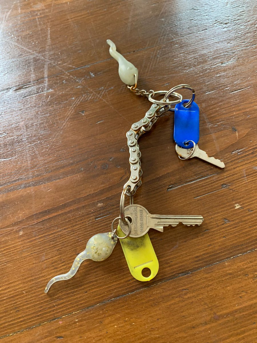 These keys we're found in the woods today. If they belong to anyone here, please do get in touch.